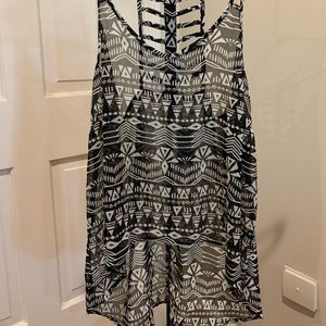 Printed light weight cami